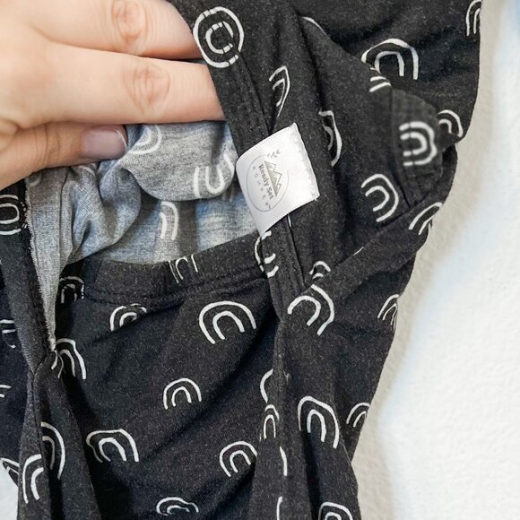 Ready Set Romper Rainbow Front-Opening Romper - Picture 2 of 3